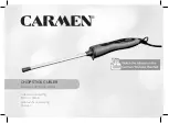 Preview for 1 page of Carmen CT4610 Manual