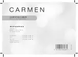 Preview for 28 page of Carmen CT4620 Manual