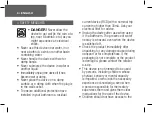 Предварительный просмотр 4 страницы Carmen DC1050 Manual