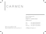 Preview for 64 page of Carmen DC1050 Manual