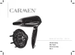 Preview for 1 page of Carmen HD1690 Manual