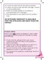 Preview for 3 page of Carmen PEDI EXPRESS C85016 Safety & Instruction Manual