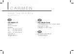 Preview for 20 page of Carmen Satin Touch BM7150 Manual