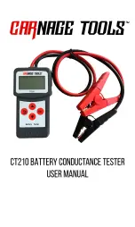 Предварительный просмотр 1 страницы Carnage Tools CT210 User Manual