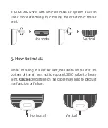 Preview for 15 page of CARNATURA Pure Air Auto-Luftreiniger Manual