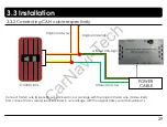 Предварительный просмотр 29 страницы CarNavi-Tech BM12 V2.3 Series Specifications & Installation