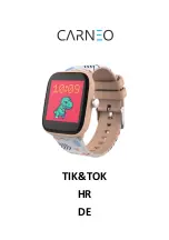 Preview for 15 page of CARNEO TIK&TOK HR Manual