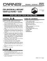 CARNES VCDK040C Instructions предпросмотр