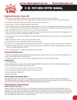 Preview for 3 page of Carnival King 382PMW17R User Manual