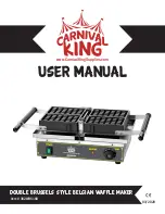 Предварительный просмотр 1 страницы Carnival King 382WBS180 User Manual