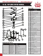 Предварительный просмотр 4 страницы Carnival King Royalty Series User Manual