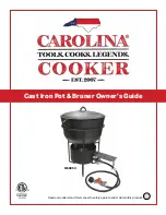 Carolina Cooker 68853A Owner'S Manual preview