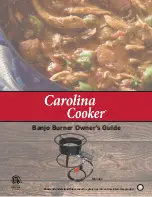 Preview for 1 page of Carolina Cooker M64482 Owner'S Manual