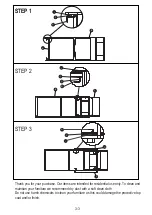 Preview for 3 page of Carolina Outdoors CO7825-BLK Assembly Instructions