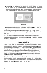 Предварительный просмотр 8 страницы Carolina 3M Petrifilm ColiformCount Plates Instruction Manual