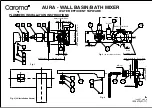 Предварительный просмотр 2 страницы Caroma AURA Plumbers Installation Instructions