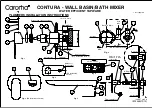 Preview for 2 page of Caroma CONTURA Installation Instructions