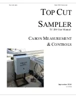 Preview for 1 page of Caron Measurement & Controls TC-200 User Manual