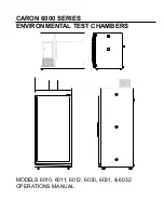 caron 6010 Operation Manual предпросмотр