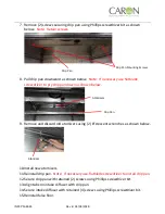 Предварительный просмотр 6 страницы caron 6045 Maintenance Kit Instruction