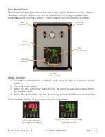 Предварительный просмотр 16 страницы caron 6105 Operation Manual