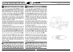 Предварительный просмотр 20 страницы caron C40 Series Operator'S Manual