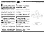 Предварительный просмотр 40 страницы caron C40 Series Operator'S Manual