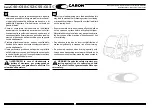 Предварительный просмотр 56 страницы caron C40 Series Operator'S Manual