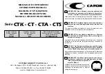 Preview for 5 page of caron CT 105 2016 Operator'S Manual