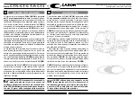 Preview for 20 page of caron CT 105 2016 Operator'S Manual