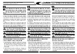 Preview for 41 page of caron CT 105 2016 Operator'S Manual