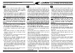 Preview for 45 page of caron CT 105 2016 Operator'S Manual