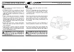 Preview for 56 page of caron CT 105 2016 Operator'S Manual