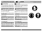 Preview for 58 page of caron CT 105 2016 Operator'S Manual