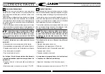 Preview for 60 page of caron CT 105 2016 Operator'S Manual