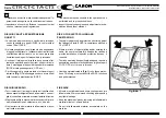 Preview for 62 page of caron CT 105 2016 Operator'S Manual