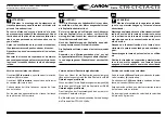 Preview for 95 page of caron CT 105 2016 Operator'S Manual