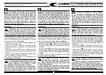 Preview for 105 page of caron CT 105 2016 Operator'S Manual