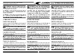 Preview for 113 page of caron CT 105 2016 Operator'S Manual