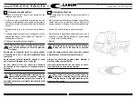 Preview for 126 page of caron CT 105 2016 Operator'S Manual