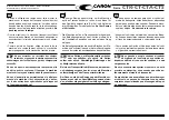 Preview for 171 page of caron CT 105 2016 Operator'S Manual