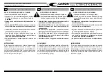 Preview for 173 page of caron CT 105 2016 Operator'S Manual