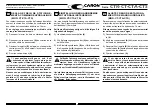 Preview for 183 page of caron CT 105 2016 Operator'S Manual