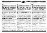 Preview for 193 page of caron CT 105 2016 Operator'S Manual