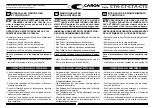 Preview for 195 page of caron CT 105 2016 Operator'S Manual