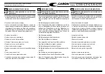 Preview for 221 page of caron CT 105 2016 Operator'S Manual