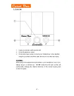 Preview for 7 page of Carot One ERNESTOLO 50K User Manual