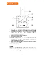 Preview for 8 page of Carot One Ernestolone User Manual