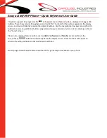 Carousel Industries Avaya J169 Quick Reference User Manual preview