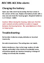 Preview for 13 page of Carp Sounder XRS ACC Operating Instructions Manual